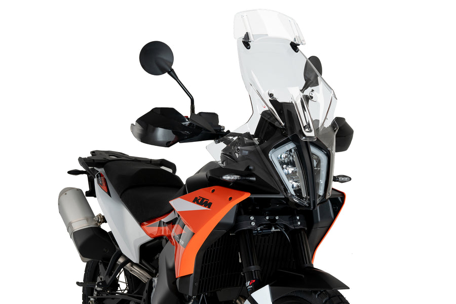 KTM 890 ADVENTURE R [2025] – touring screen with spoiler screen – transparent