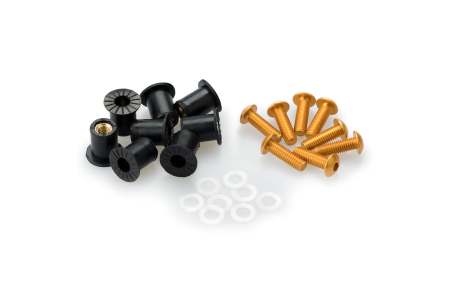 KTM RC 390 [2025] – Anodized Disc Bolt Kit – Silver