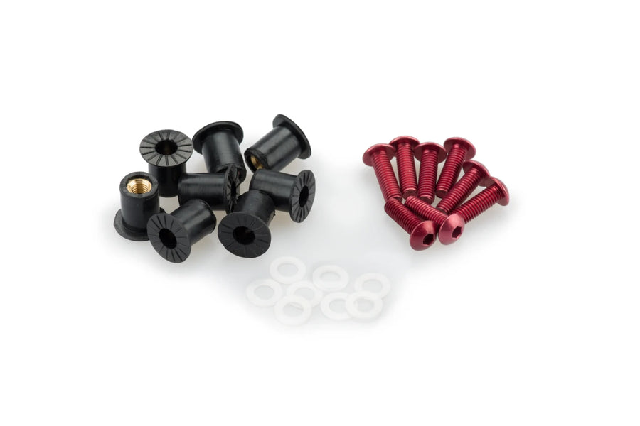 KTM RC 390 [2025] – Anodized Disc Bolt Kit – Silver