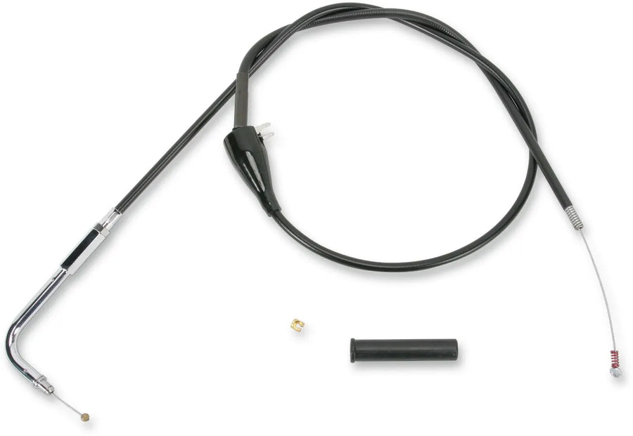 harley davidson flhtcui [DRAG SPECIALTIES] - Black vinyl throttle/idle cable