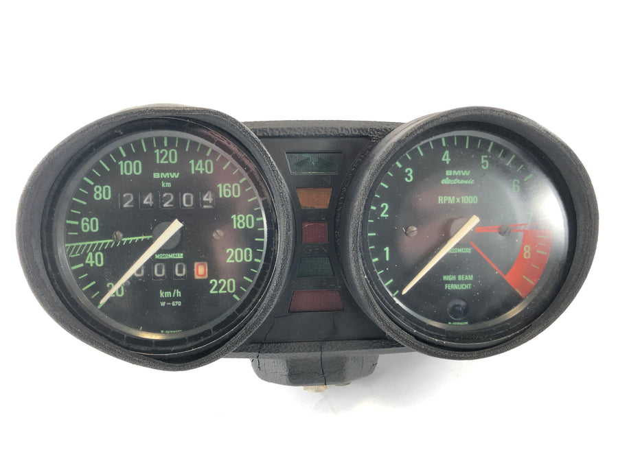 BMW R 100 RT [1979] - Speedometer Cockpit 24,204km