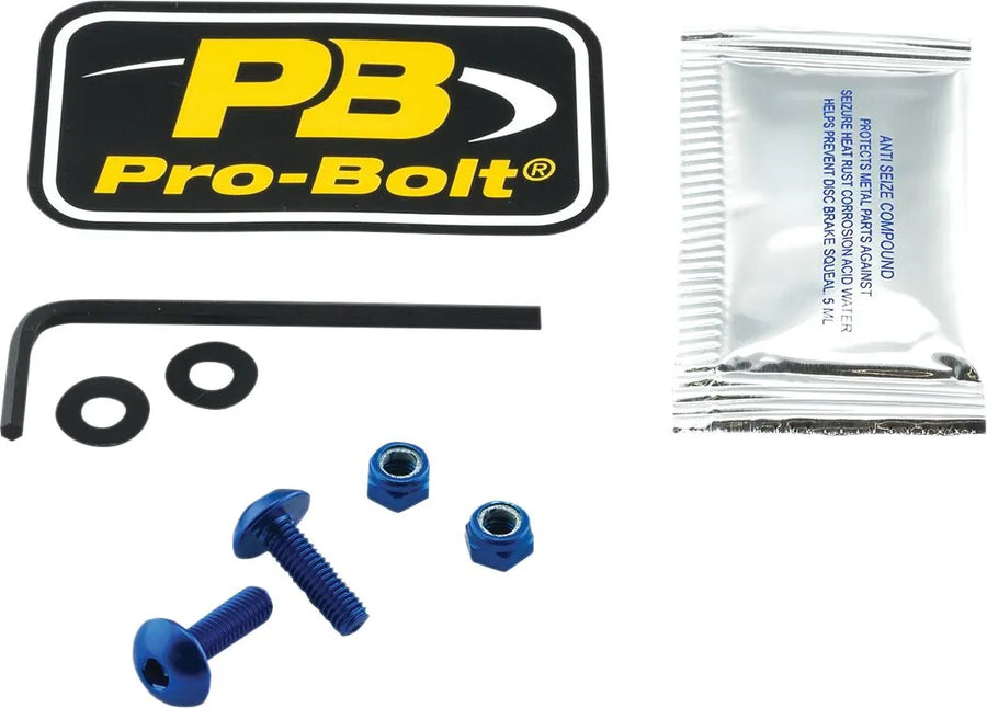 Aprilia Caponord 1200 [PRO BOLT] - Aluminum License Plate Screw Kit