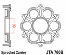 Ducati Multistrada 1260 [JT SPROKETS] - Rear sprocket carrier - 6 silent blocks Ducati-1