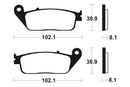 Triumph Tiger 885i [Tecnium] - Organic brake pads-2