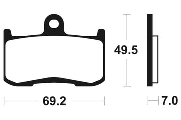 Suzuki V -Strom 800 DE DL800 [TECNIUM] - Sinter metal brake pads - 0