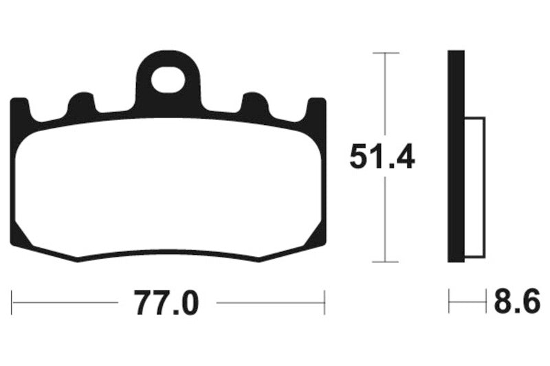 BMW K 1200 GT [Tecnium] - brake pads