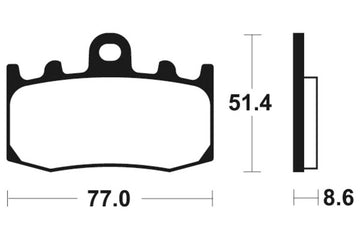 BMW K 1200 GT [Tecnium] - brake pads - 0