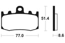 BMW R 1200 ST [TECNIUM] - brake pads-2