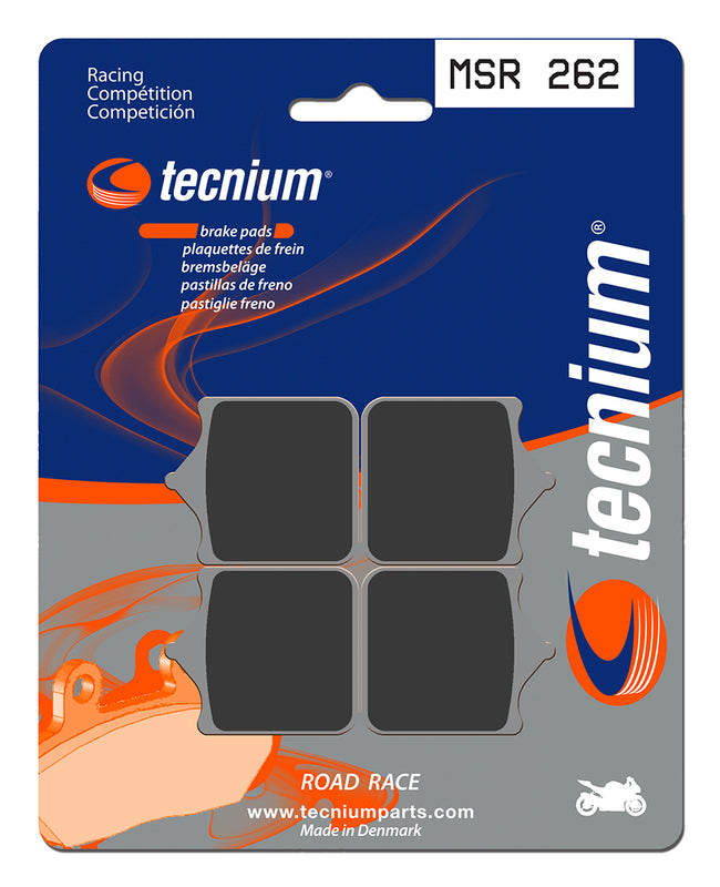 Ducati 749 [TECNIUM] - Professional Racing Sintered Metal Brake Pads - MSR262