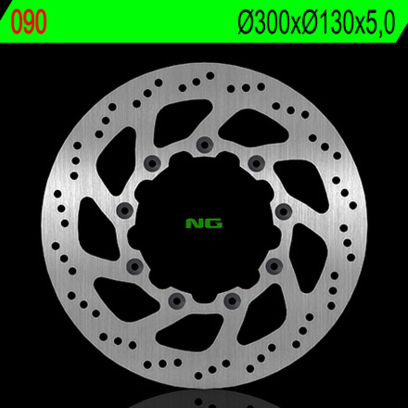Kawasaki Kle 500 [NG BRAKE DISC] - round rigid brake disc