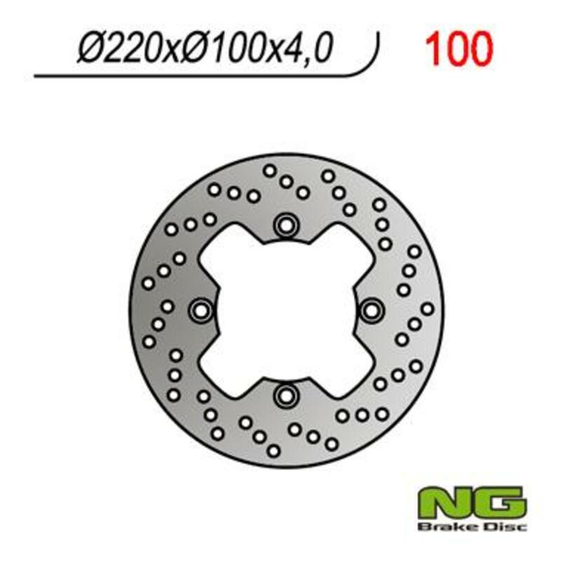 Kawasaki Z 1000 [NG BRAKE DISC] - round rigid brake disc