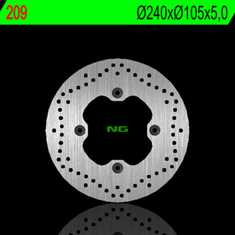 Honda XL 700 V Transalp [NG BRAKE DISC] - round rigid brake disc
