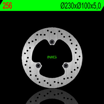Kawasaki Gpz 500 [NG BRAKE DISC] - round rigid brake disc
