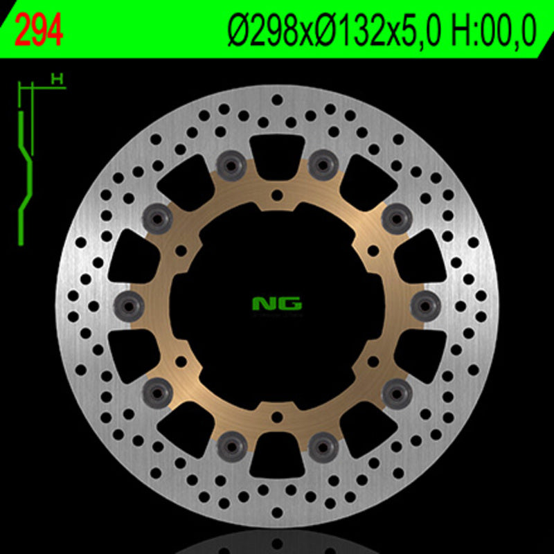 Yamaha Xv 950 [NG BRAKE DISC] - round floating brake disc