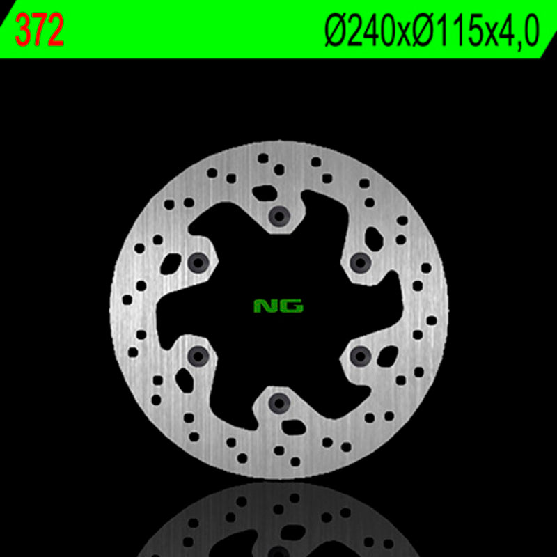 Yamaha Yz 426 [NG BRAKE DISC] - round rigid brake disc