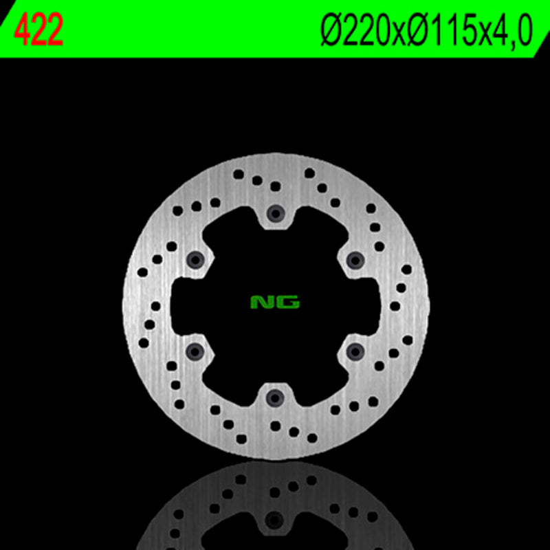 Yamaha Tdr [NG BRAKE DISC] - round rigid brake disc