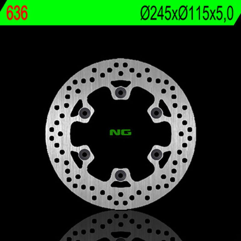 Yamaha Fz 600 [NG BRAKE DISC] - round rigid brake disc