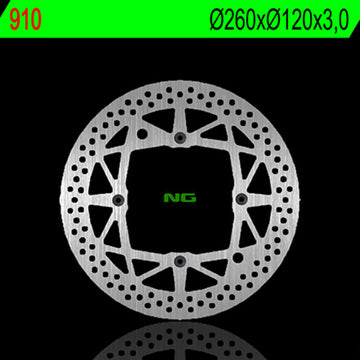 Husqvarna Te 570 H6 [NG BRAKE DISC] - round rigid brake disc