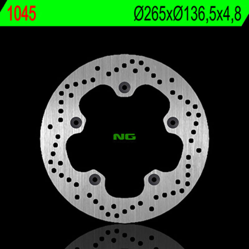 Bmw F 750 Gs [NG BRAKE DISC] - round rigid brake disc