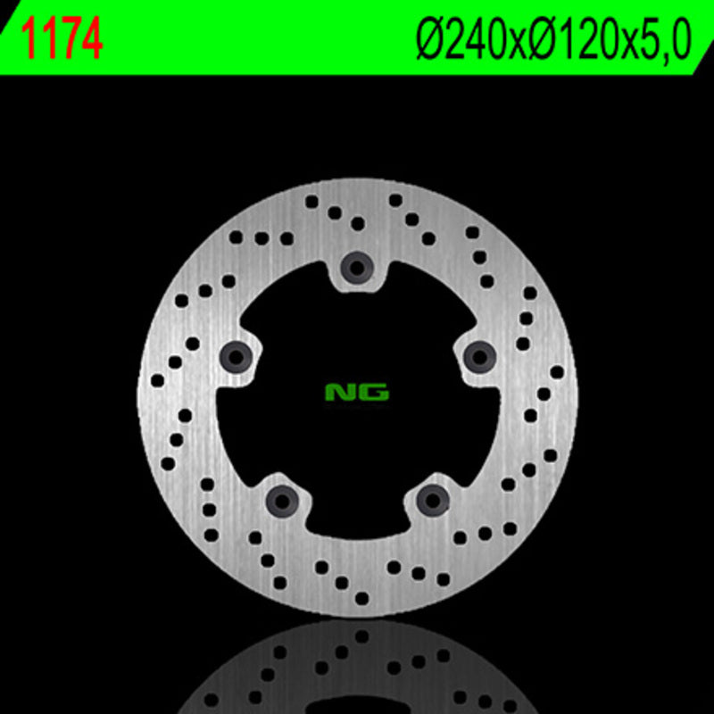 Suzuki Gsx-S 750 [NG BRAKE DISC] - round rigid brake disc