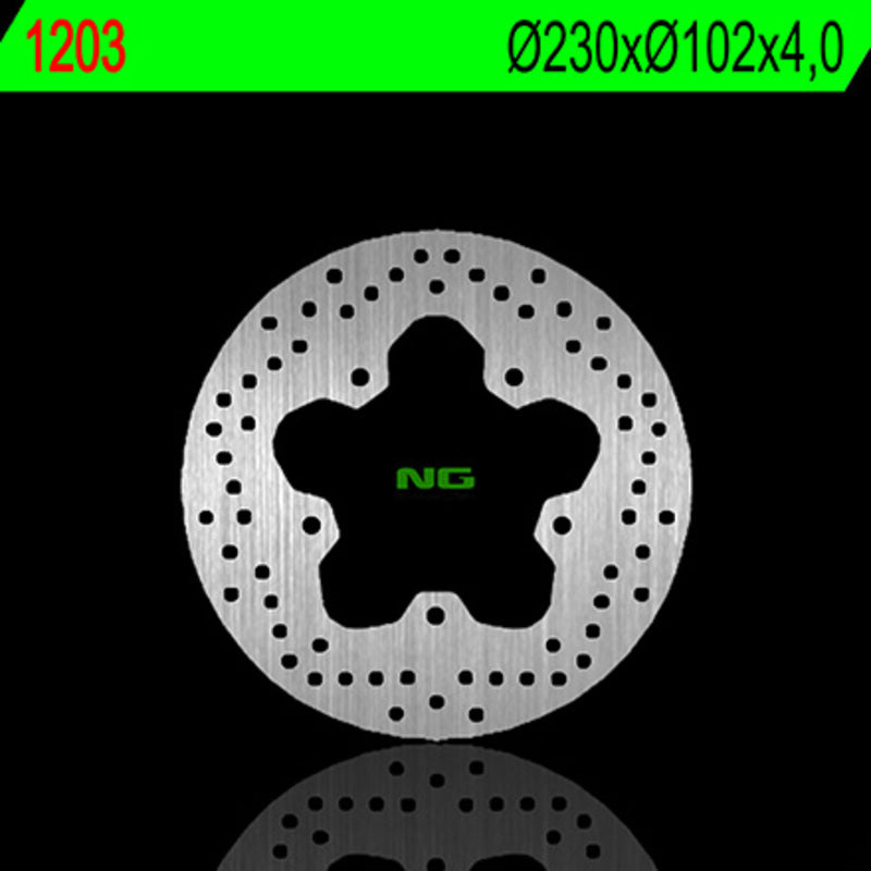 Yamaha Yzf-R 125 [NG BRAKE DISC] - round rigid brake disc