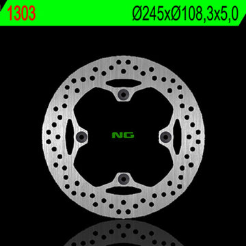 Hyperstrada 821 [NG BRAKE DISC] - round rigid brake disc