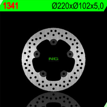 Aprilia Rsv 1000 Rr Factory [NG BRAKE DISC] - round rigid brake disc