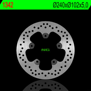 Aprilia Smv 750 Dorsoduro [NG BRAKE DISC] - round rigid brake disc