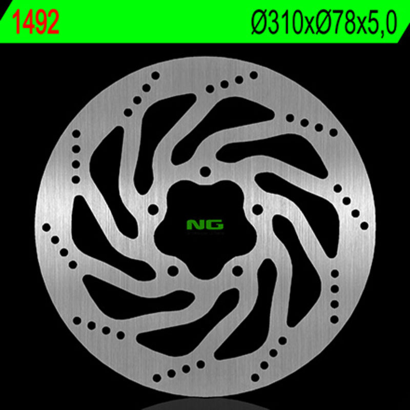 Bonneville 865 [NG BRAKE DISC] - round rigid brake disc