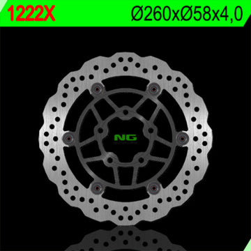 Kawasaki J 125 [NG BRAKE DISC] - Wave floating brake disc