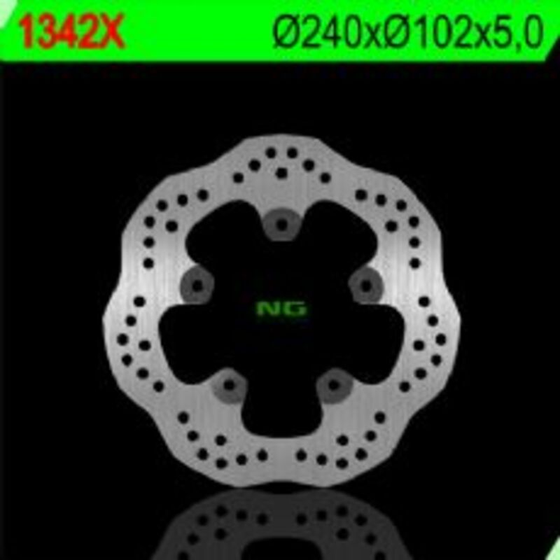 Aprilia Shiver 900 [NG BRAKE DISC] - Wave rigid brake disc