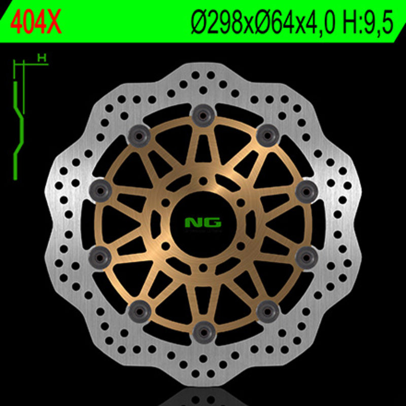 Yamaha Fzs 600 [NG BRAKE DISC] - Wave floating brake disc