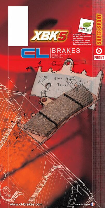 Benelli Leoncino 800 [CL BRAKES] - Street sintered metal brake pads - 1033XBK5 - 0