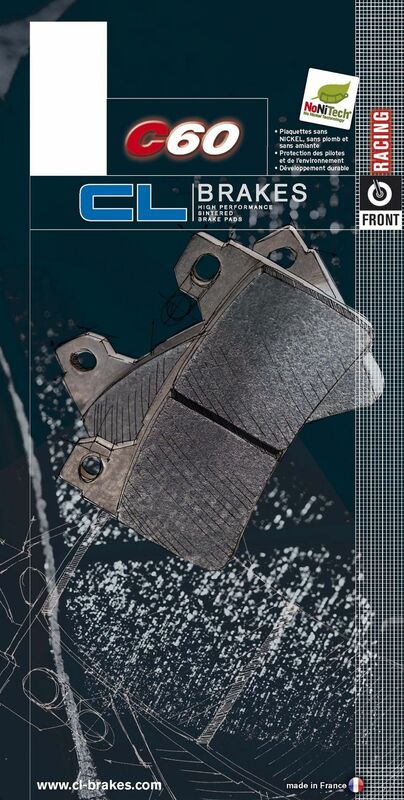 Ducati Hypermotard 796 [CL BRAKES] - Racing sintered metal brake pads - 2539C60
