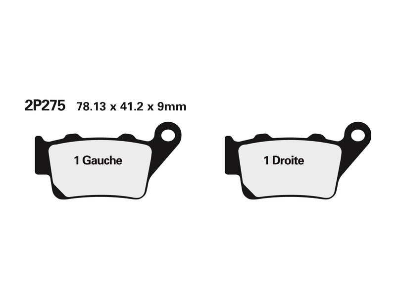 KTM 640 Adventure LC4 [Nissin] - brake pads