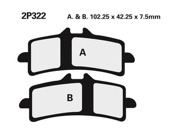 Aprilia RSV4 1100 Factory RSV41100 [Nissin] - Sinter metal brake pads