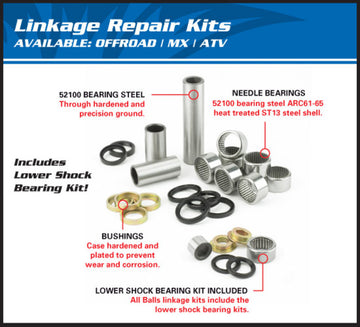 Husqvarna Te 125 [ALL BALLS] - KTM/Husqvarna suspension linkage repair kit