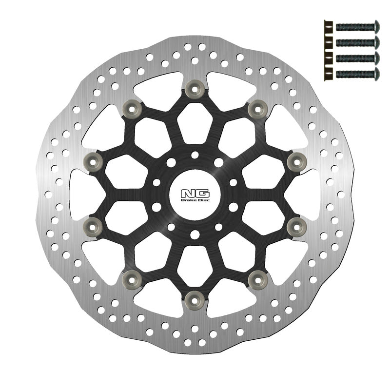 Ktm Duke 890 [NG BRAKE DISC] - Brake disc kit Wave floating oversize