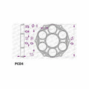Ducati Monster 1200 [AFAM] - sprocket cover - type 51804/51803-2