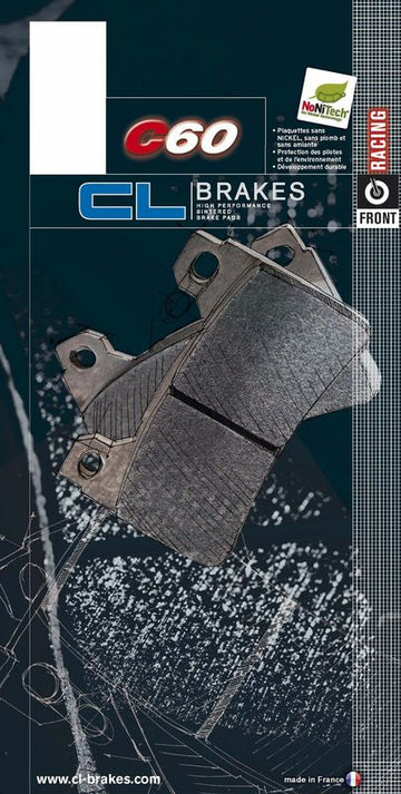 Honda Xrv 750 [CL BRAKES] - Racing sintered metal brake pads - 2252C60