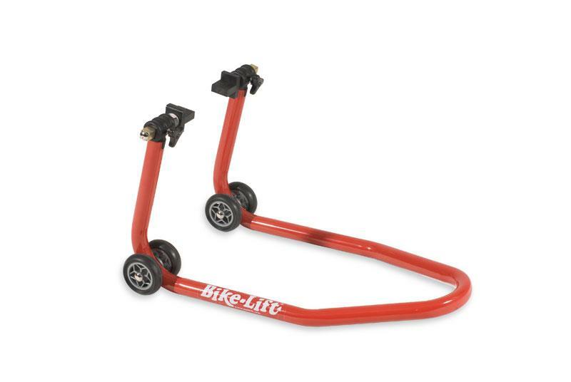 Hypermotard 1100 [BIKE LIFT] - BIKE-LIFT repair stand front wheel red for radial brake calipers - FS-10/H