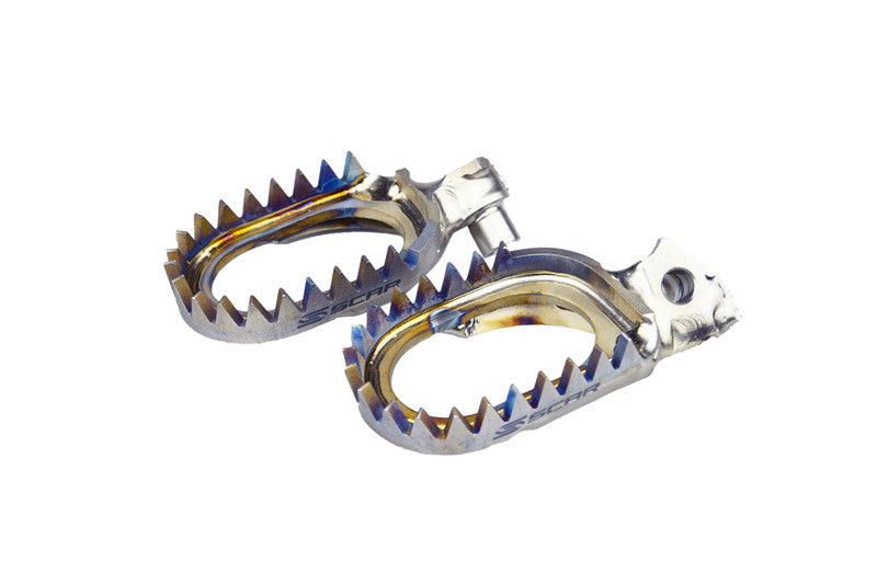 Yamaha Tenere 700 Rally Edition [SCAR] - self-cleaning titanium footrests