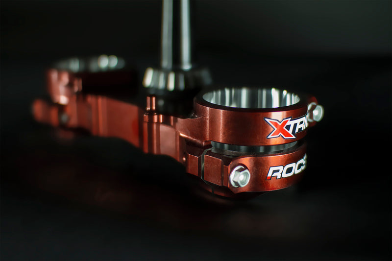 Kawasaki Kx 250 [XTRIG] - ROCS Tech triple clamp triple clamp green 23mm offset