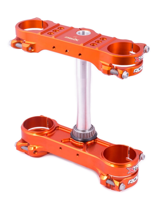 Husqvarna Te 125 [XTRIG] - Rocs Pro Triple Clamp Triple Clamp Orange 20-22mm Offset