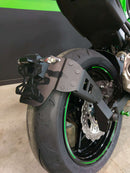 Kawasaki Z 900 [ACCESS DESIGN] - license plate holder at wheel height black Kawasaki Z900