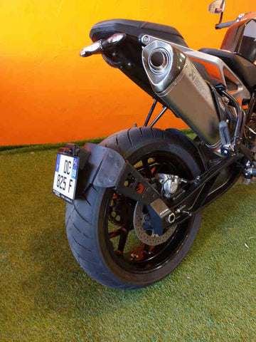 Ktm 790 Duke [ACCESS DESIGN] - license plate holder at wheel height black KTM Duke 790/890