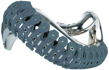 Kawasaki Kmx 125 Mx 125 B [POLISPORT] - Armadillo exhaust protector Nardo-gray
