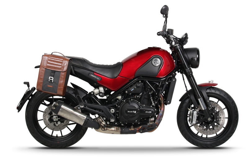 Benelli Leoncino 500 [SHAD] - Side bag holder Café Racer Benelli i