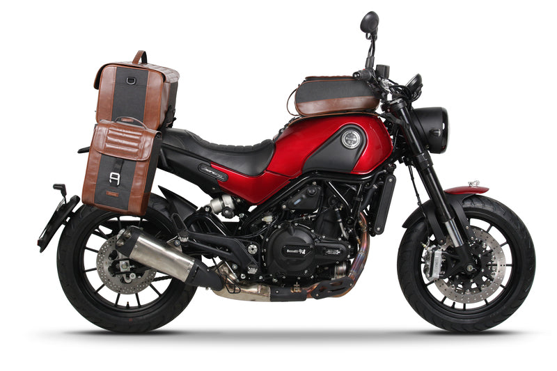 Benelli 500 500 [SHAD] - Side bag holder Café Racer Benelli i
