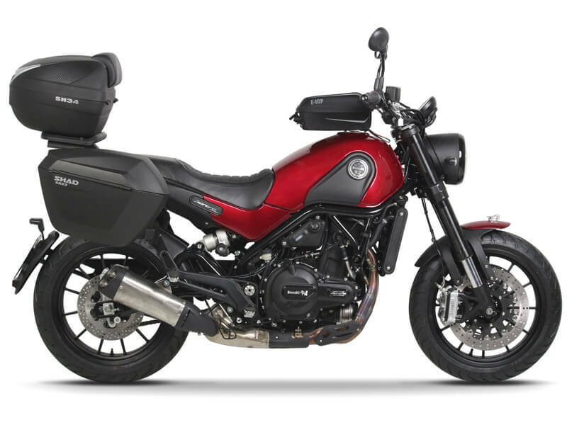 Benelli Leoncino 500 Trail [SHAD] - side bag holder Café Racer Benelli i